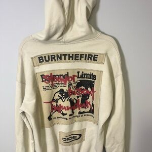 Aelfric Eden Cream Graphic Hoodie